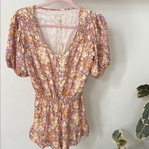 Saltwater luxe romper NWT